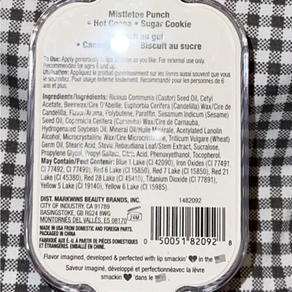 Lip Smacker 3Pcs In A Candy Plastic Case. New - Picture 4 of 4